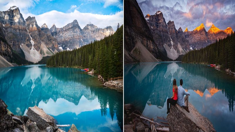 Moraine Lake at Banff National Park.  “Every part of the earth is sacred to my people.”  ~ Chief Seattle