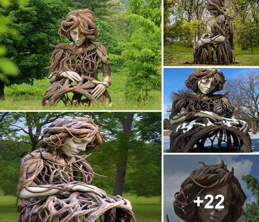 Experience The Enchanting Beauty Of Daniel Popper’s “UMI” Sculpture In Lisle, Illinois