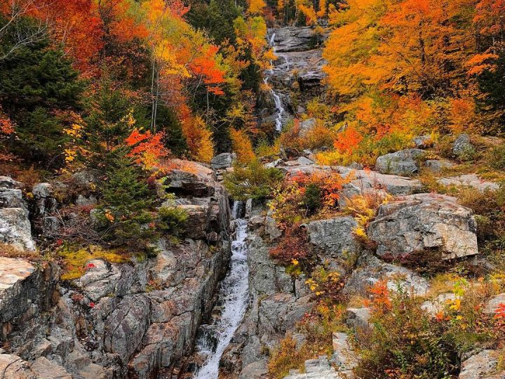 Exploring the White Mountain National Forest in New Hampshire, USA